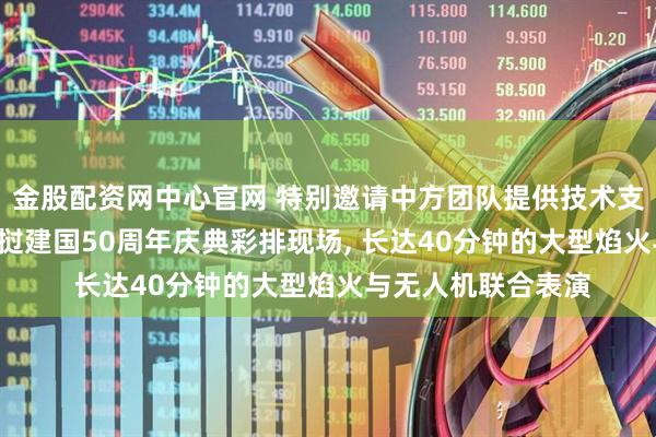 金股配资网中心官网 特别邀请中方团队提供技术支持和创意设计, 老挝建国50周年庆典彩排现场, 长达40分钟的大型焰火与无人机联合表演